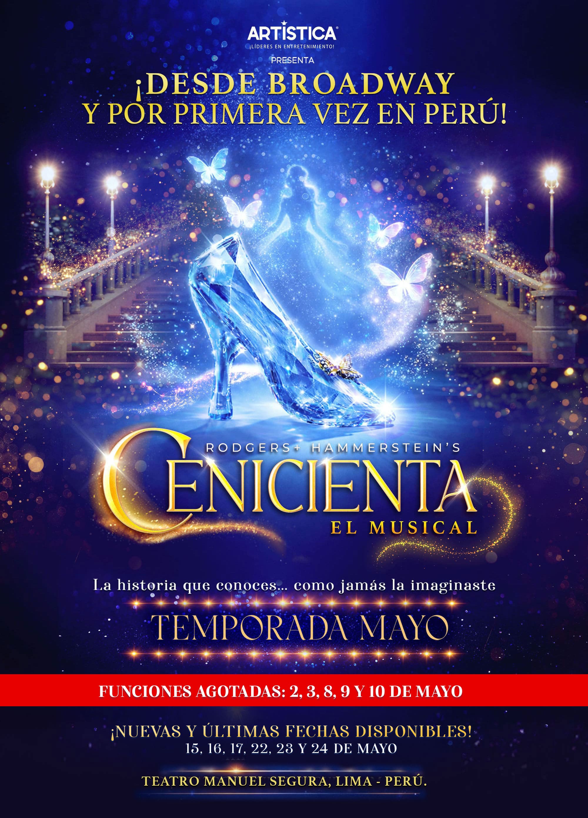 Afiche de Cenicienta, El Musical