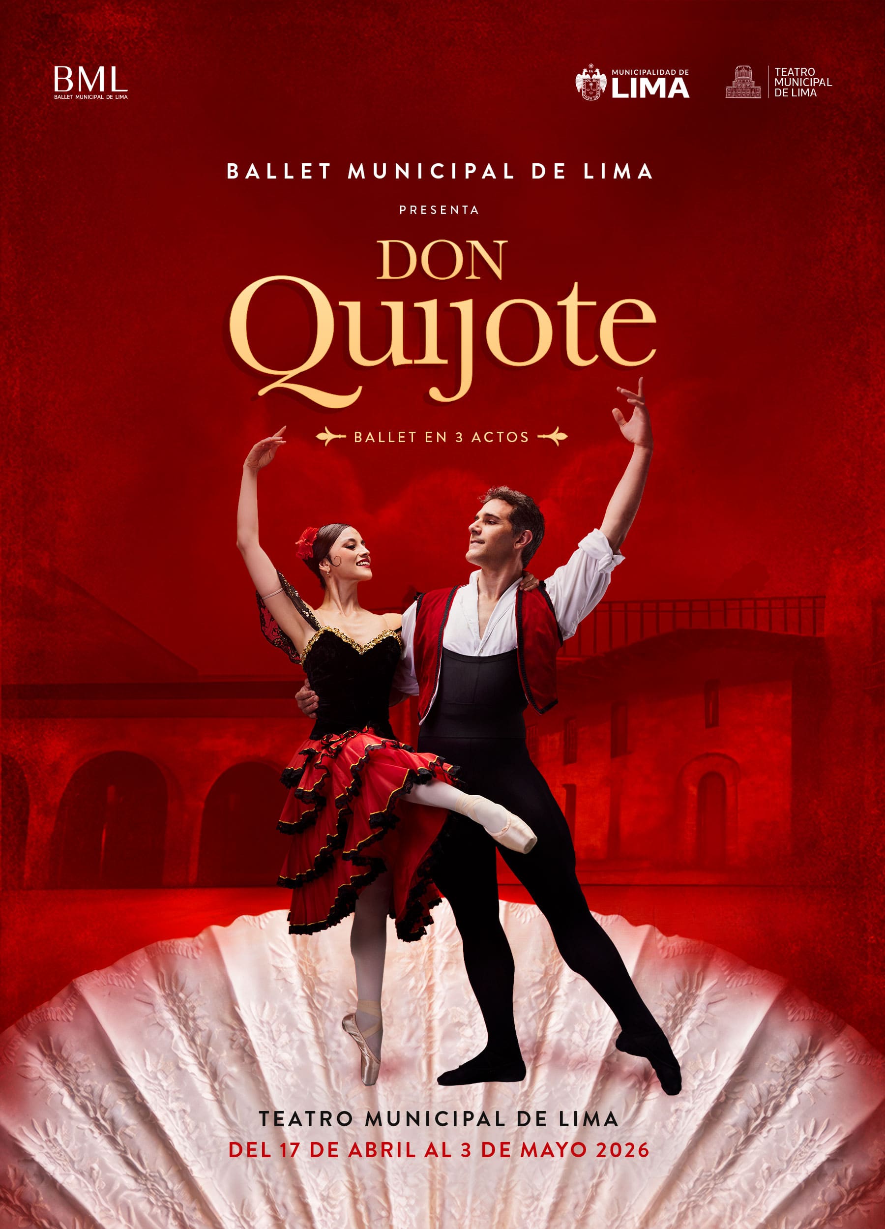 Afiche de Don Quijote - Ballet Municipal