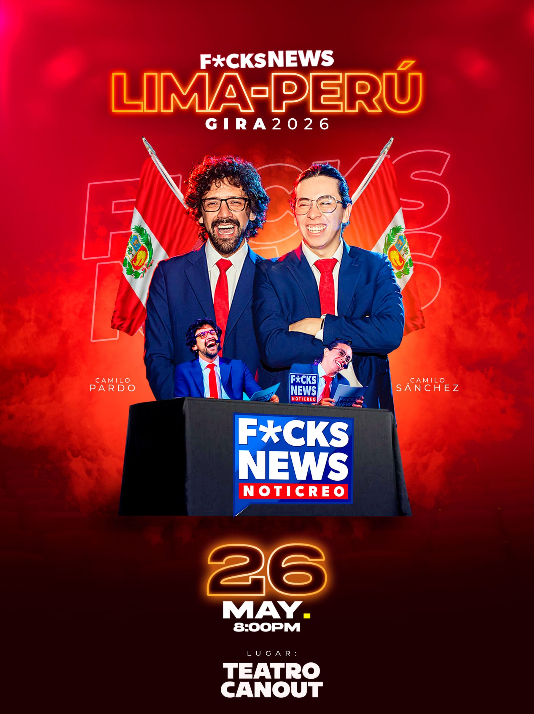 Afiche de F*ck News 2026