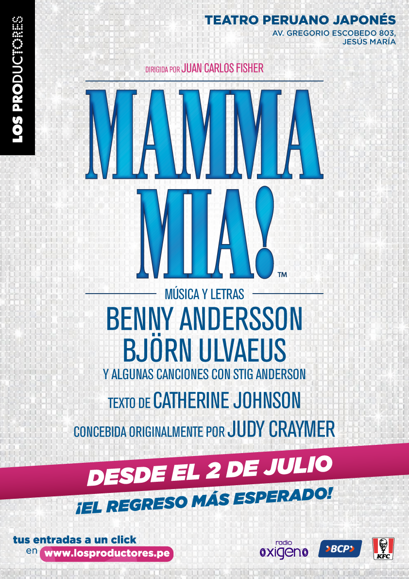 Afiche de MAMMA MIA!