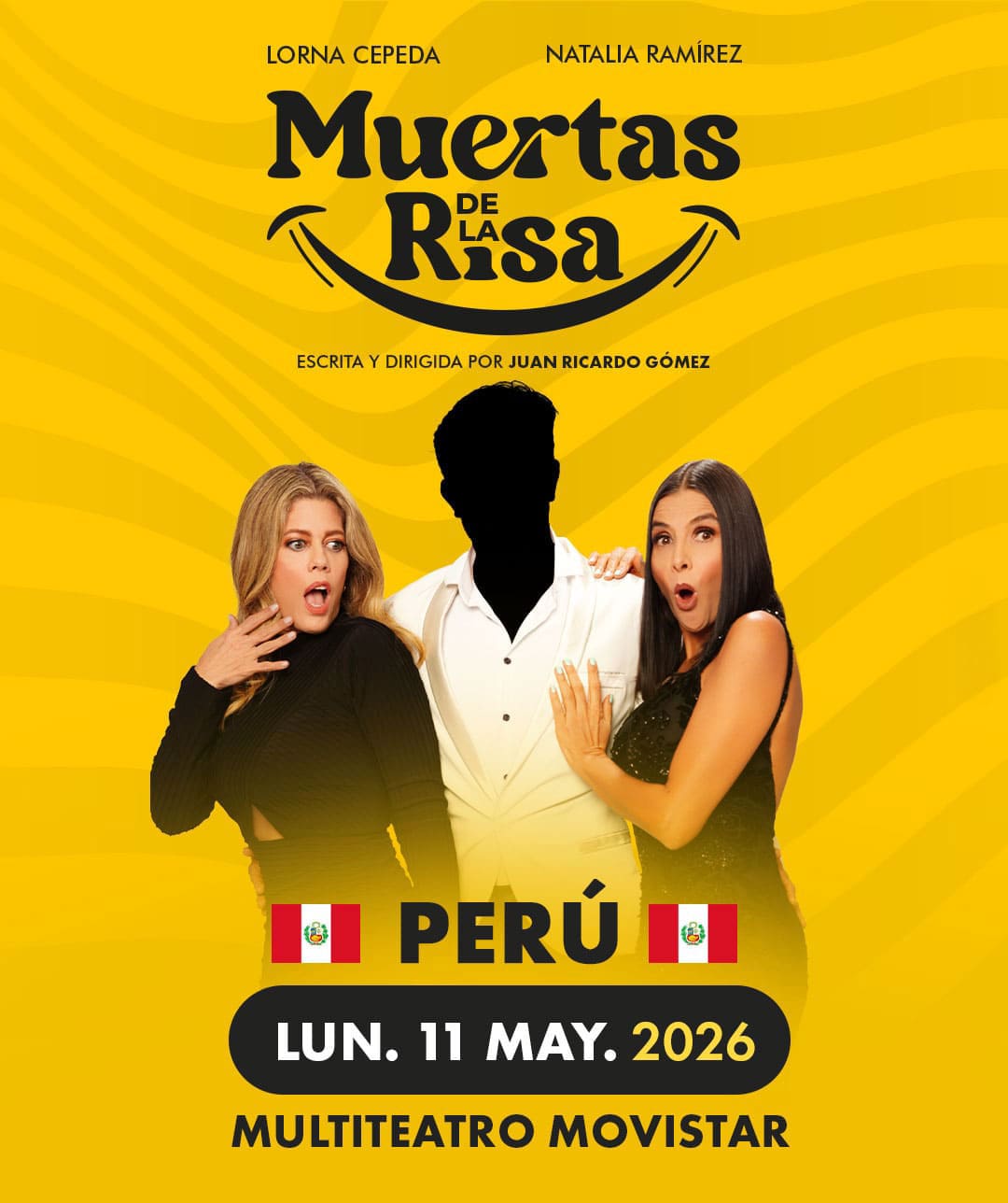 Afiche de Muertas de la Risa