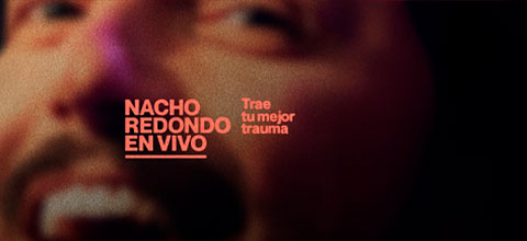 Afiche de Nacho Redondo en Vivo
