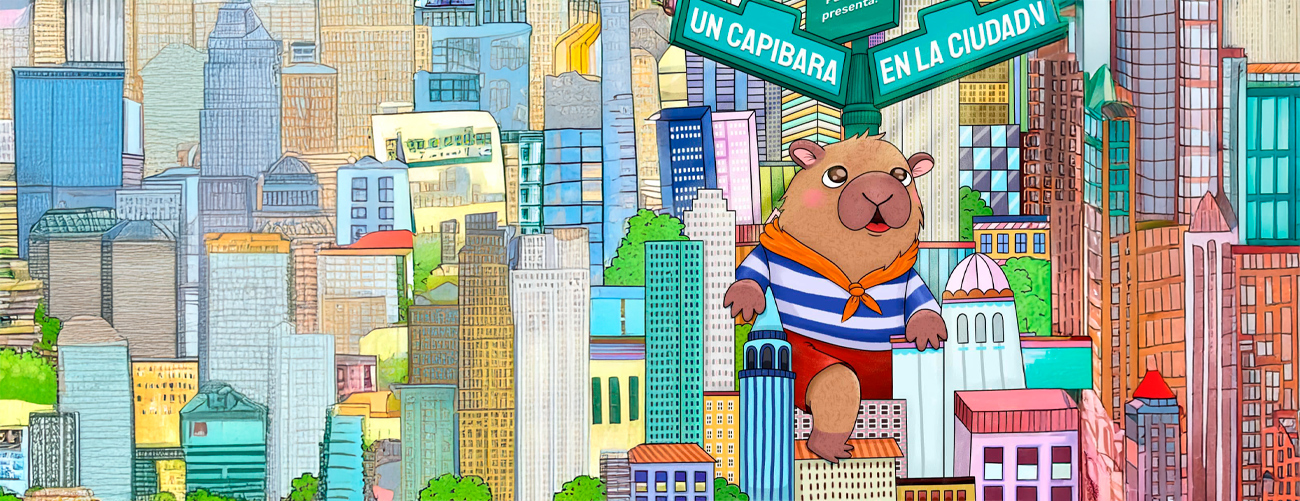 Afiche de Un Capibara en la Ciudad